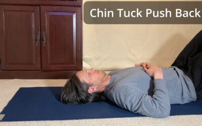 Chin Tuck Push Back
