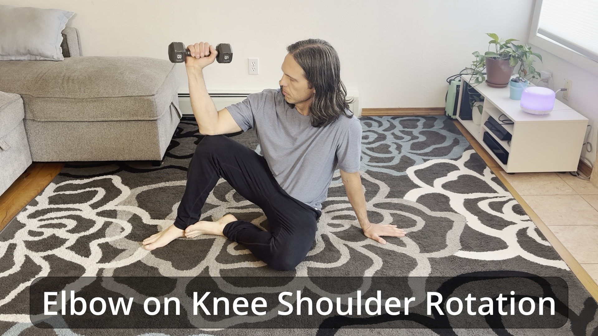 Elbow on Knee Shoulder Rotations - Embody to Empower