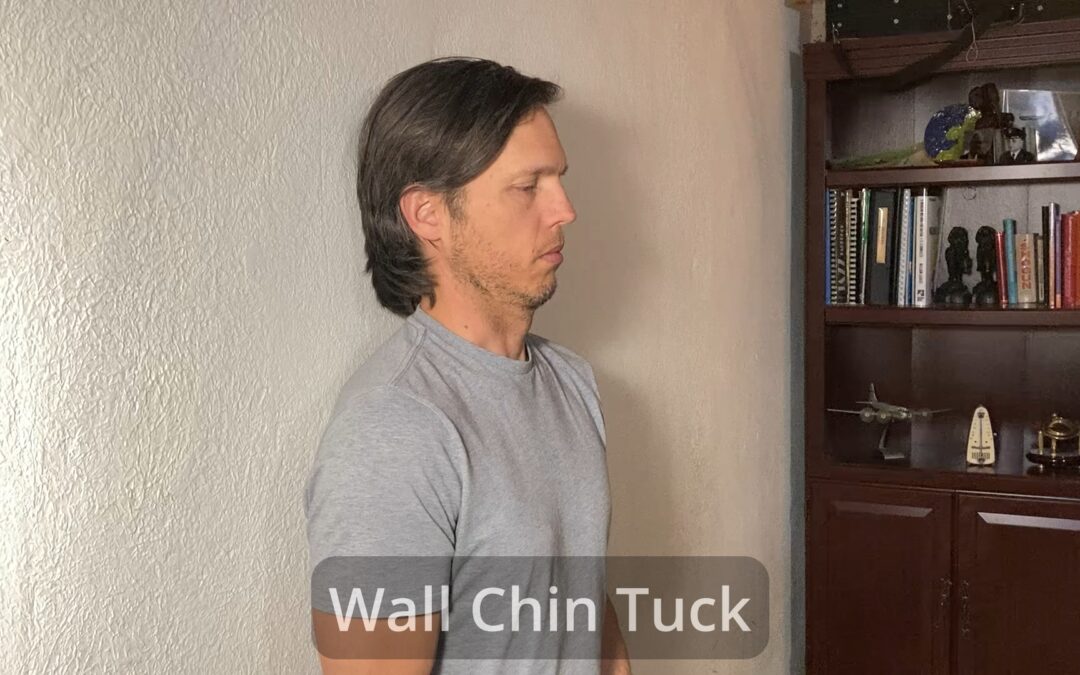 Wall Chin Tuck